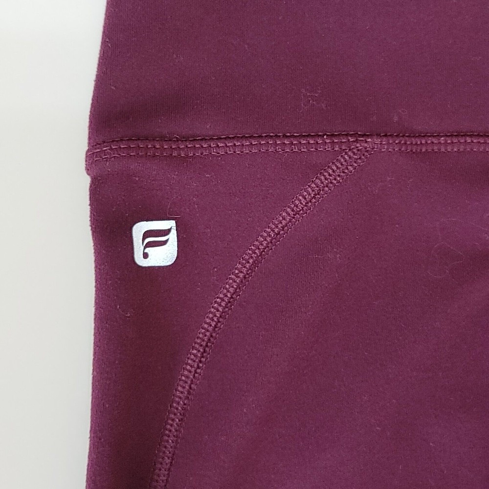 Fabletics Define Powerhold Leggings Size Xs Maroo… - image 6